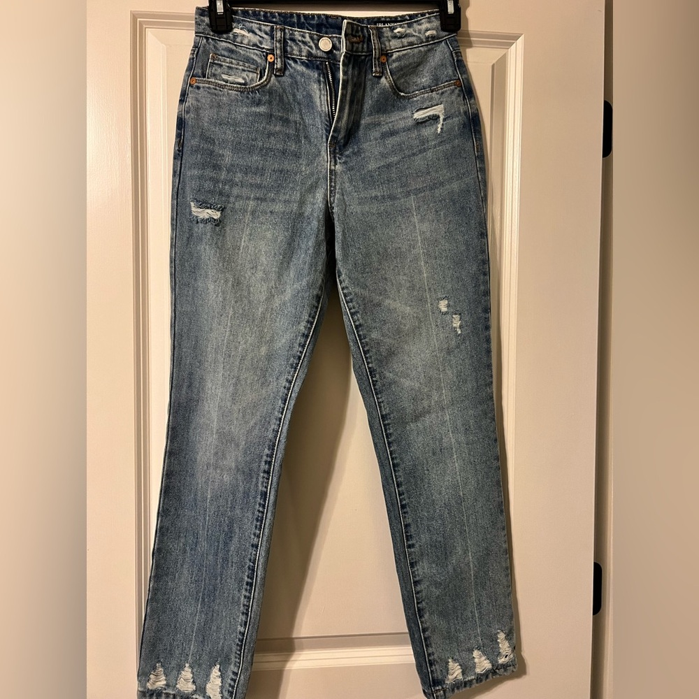 BlankNYC “The Madison” High-rise Cropped Straight Leg Jeans NWOT